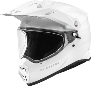Fly Racing - Trekker Solid Helmet White Xl - F73-7037X