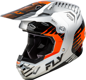 Fly Racing - Formula Cp Slice Helmet Grey/orange/black Md - 73-0053M
