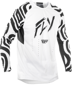 Fly Racing - Evolution  Dst Abyss Jersey White/black 2x - 378-1252X
