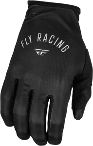 Fly Racing - Women's Lite Gloves Black/light Grey 2x - 377-6102X