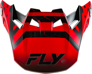 Fly Racing - Formula Cc Tektonic Visor Black/red/orange Yl/sm - 73-4337