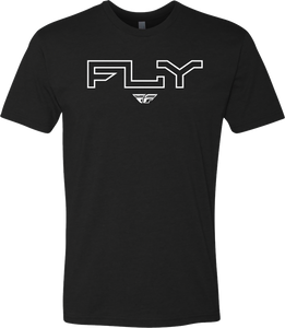 Fly Racing - Fly Edge Tee Black 2x - 354-03082X