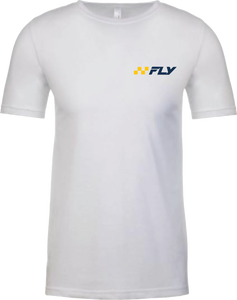 Fly Racing - Fly Victory Tee White Lg - 354-0327L