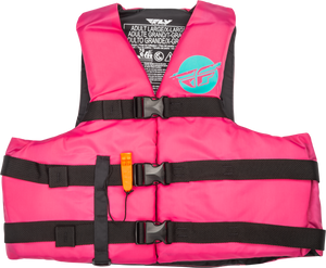 Fly Racing - Nylon Flotation Vest Neon Pink/teal Sm/md - 221-30414S