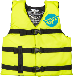 Fly Racing - Youth Flotation Vest Hi-vis/blue - 221-30331