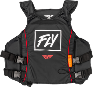 Fly Racing - Pullover Flotation Vest Black/white/red Lg - 221-30300L