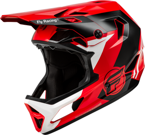 Fly Racing - Rayce Bicycle Helmet Red/black/white Lg - 73-3611L