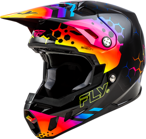 Fly Racing - Formula Cc Tektonic Helmet Black/sunset Xl - 73-4332X Fly Racing - Formula Cc Tektonic Helmet Black/sunset Xl - 73-4332X