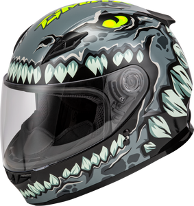Gmax - Youth Gm-49y Drax Helmet Grey Yl - F1499242