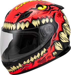 Gmax - Youth Gm-49y Drax Helmet Red Ys - F1499370