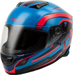 Gmax - Ff-18 Drift Helmet Black/blue/red 2x - F11811218