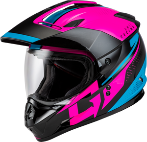 Gmax - Gm-11 Decima Helmet Black/pink/blue Sm - A11161234