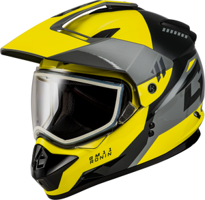 Gmax - Gm-11s Ronin Snow Helmet Yellow/silver/grey 2x - A21151198