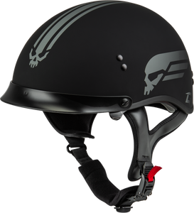 Gmax - Hh-65 Retribution Helmet W/peak Matte Black/silver Md - H96511815 Gmax - Hh-65 Retribution Helmet W/peak Matte Black/silver Md - H96511815