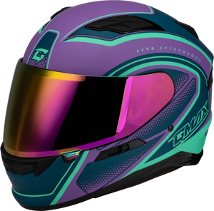 Gmax - Ff-98 Aftershock Helmet Matte Purple/blue Sm - F19841014-DOT