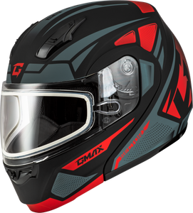 Gmax - Md-04s Sector Snow Helmet Matte Black/red Md - M2043155 Gmax - Md-04s Sector Snow Helmet Matte Black/red Md - M2043155