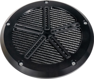 Hofmann Designs - M8 Bagger Derby Cover Black - HDB1040B Hofmann Designs - M8 Bagger Derby Cover Black - HDB1040B