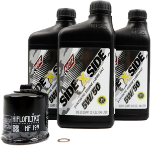 Klotz - Side X Side Oil Change Kit 5w50 With Oil Filter Polaris - KU-102 Klotz - Side X Side Oil Change Kit 5w50 With Oil Filter Polaris - KU-102