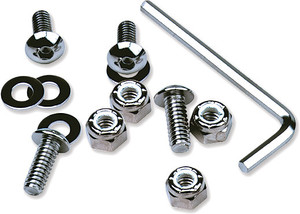 Motion Pro - Chrome License Plate Frame Hardware - 33-1000