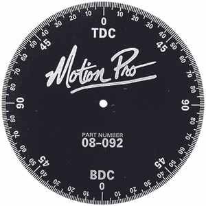Motion Pro - Degree Wheel - 08-0092