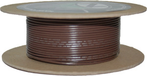 Namz Custom Cycle - 100' Spool 20-gauge Wire (brown) - NWR-1-100-20