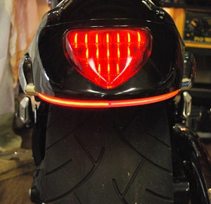 New Rage Cycles - Rear Led Turn Signals Red Suz - 109-REAR-TL-R