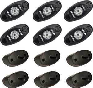 Rigid - Rock Light Kit Blue /6 - 400283 Rigid - Rock Light Kit Blue /6 - 400283