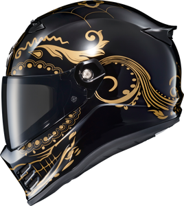 Scorpion Exo - Covert Fx Full Face Helmet El Malo Gold/gloss Black 2x - CFX-1217