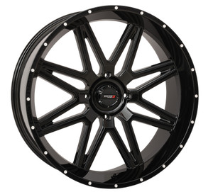 System 3 - St7 Wheel 24x9 5+4 (0mm) 4/137 Gloss Black - 24S3-7137