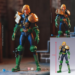 Hiya Toys - Judge Dredd Exquisite Mini Figures - 1/18 Scale Judge Anderson Exclusive