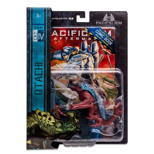 Mcfarlane Toys - Pacific Rim Figures - 4" Scale Otachi (Kaiju) Figure Playset w/ Comic