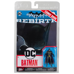 Mcfarlane Toys - Page Punchers 3" Scale Figure w/ Comic - DC - W03 - Batman w/ Rebirth Comic