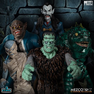 Mezco Toyz - 5 Points Figures - Mezco's Monsters - Tower Of Fear Deluxe Boxed Set Mezco Toyz - 5 Points Figures - Mezco's Monsters - Tower Of Fear Deluxe Boxed Set