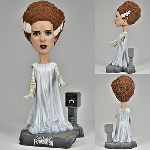 Neca - Head Knockers Figures - Universal Monsters - Bride Of Frankenstein Neca - Head Knockers Figures - Universal Monsters - Bride Of Frankenstein