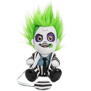 Kidrobot - Shoulder Phunny Plush - Beetlejuice - 4.5" Beetlejuice (Striped Suit)