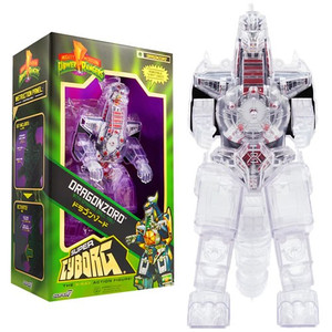Super7 - Super Cyborg Figures - Power Rangers - Dragonzord (Clear) Super7 - Super Cyborg Figures - Power Rangers - Dragonzord (Clear)