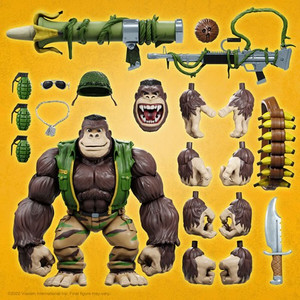 Super7 - S7 ULTIMATES! Figures - TMNT - W07 - Guerrilla Gorilla Super7 - S7 ULTIMATES! Figures - TMNT - W07 - Guerrilla Gorilla