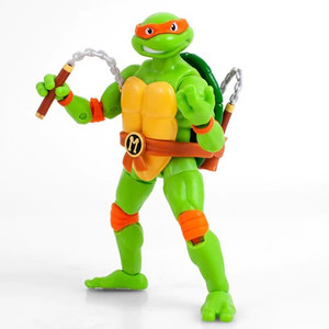 The Loyal Subjects - BST AXN Best Action Figures - TMNT - 5" Michelangelo The Loyal Subjects - BST AXN Best Action Figures - TMNT - 5" Michelangelo