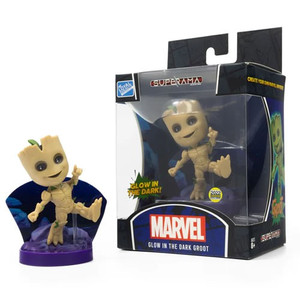 The Loyal Subjects - Superama Figures - Marvel - Groot Diorama (GID) (SDCC 2022)