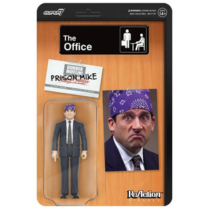 Super7 - Reaction Figures - The Office - W02 - Michael Scott (Prison Mike) - 4 Pack