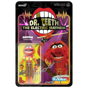 Super7 - Reaction Figures - The Muppets - W01 - Electric Mayhem Band - Animal - 6 Pack