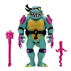 Super7 - Reaction Figures - TMNT - W04 - Slash - 6 Pack