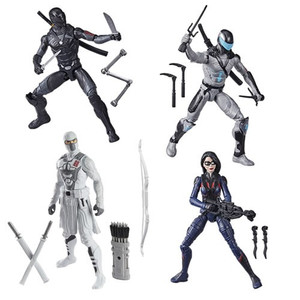 Hasbro Inc - G.I. Joe Figures - 6" Snake Eyes: G.I. Joe Origins - Figure Assortment - 5L00 - 8 Pack