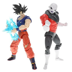 Bandai - Dragon Stars Figures - Dragon Ball Super - 6.5" Scale Ultra Instinct Sign Goku Vs Jiren Battle Pack