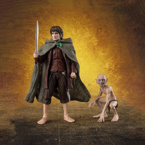 Tamashii Nations - S.H.Figuarts Figures - The Lord Of The Rings: The Fellowship Of The Ring - Frodo Baggins & Gollum