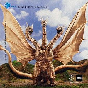 Hiya Toys - Exquisite Basic Series Figures - Godzilla Vs King Ghidorah (1991 Movie) - King Ghidorah Hiya Toys - Exquisite Basic Series Figures - Godzilla Vs King Ghidorah (1991 Movie) - King Ghidorah