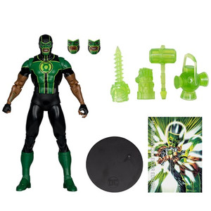 Mcfarlane Toys - DC Multiverse Figures - McFarlane CE - W08 - 7" Scale #26 Green Lantern (Simon Baz)