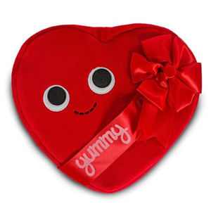 Kidrobot - Yummy World Plush - 8" Amore The Heart Box Of Chocolates Interactive Plush