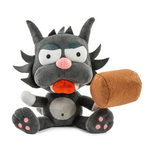Kidrobot - Phunny Plush - The Simpsons - 8" Scratchy (Interactive)