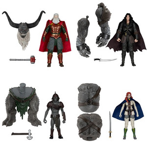 Mcfarlane Toys - Lord Of The Rings Figures - LOTR: The War Of The Rohirrim (2024) - 4" Scale Assortment - 4 Pack